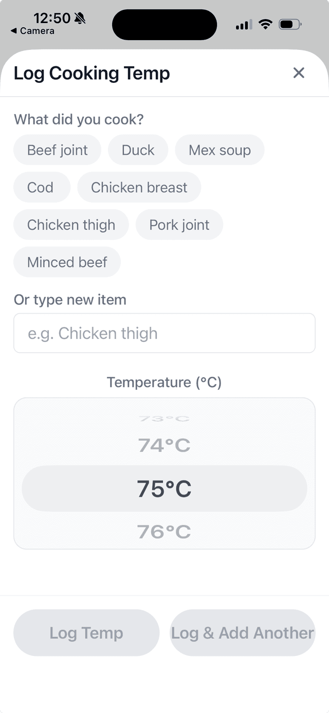 Reko temperature logging